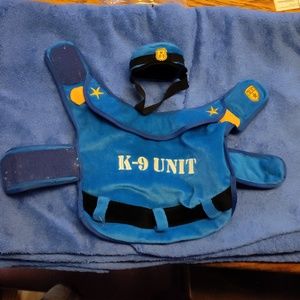 small dog K-9 costume,